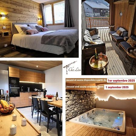 Chez Leon, Jacuzzi Et Sauna Des Le 1Er Septembre 2025 사모엥 외부 사진