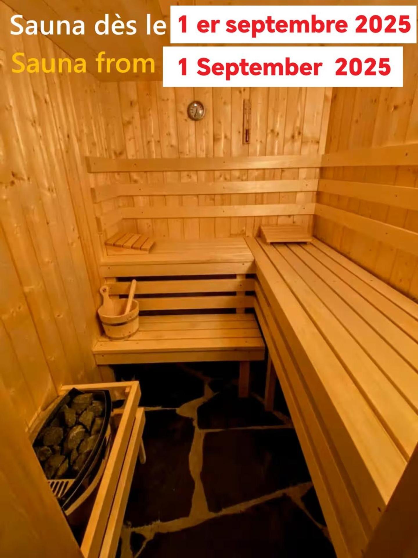 Chez Leon, Jacuzzi Et Sauna Des Le 1Er Septembre 2025 사모엥 외부 사진